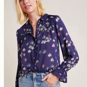 Anthropologie MAEVE Fredericka Blouse 6